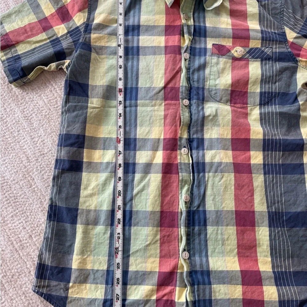 Eddie Bauer Multicolor Plaid Button Down Shirt - Picture 6 of 8
